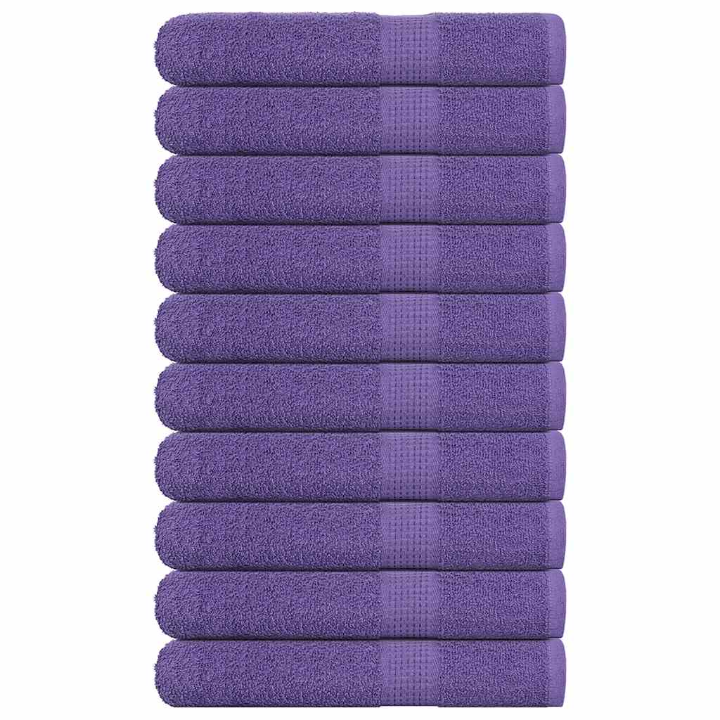 Toallas FROGN 10 uds antracita 100x200 cm 360 g/m²