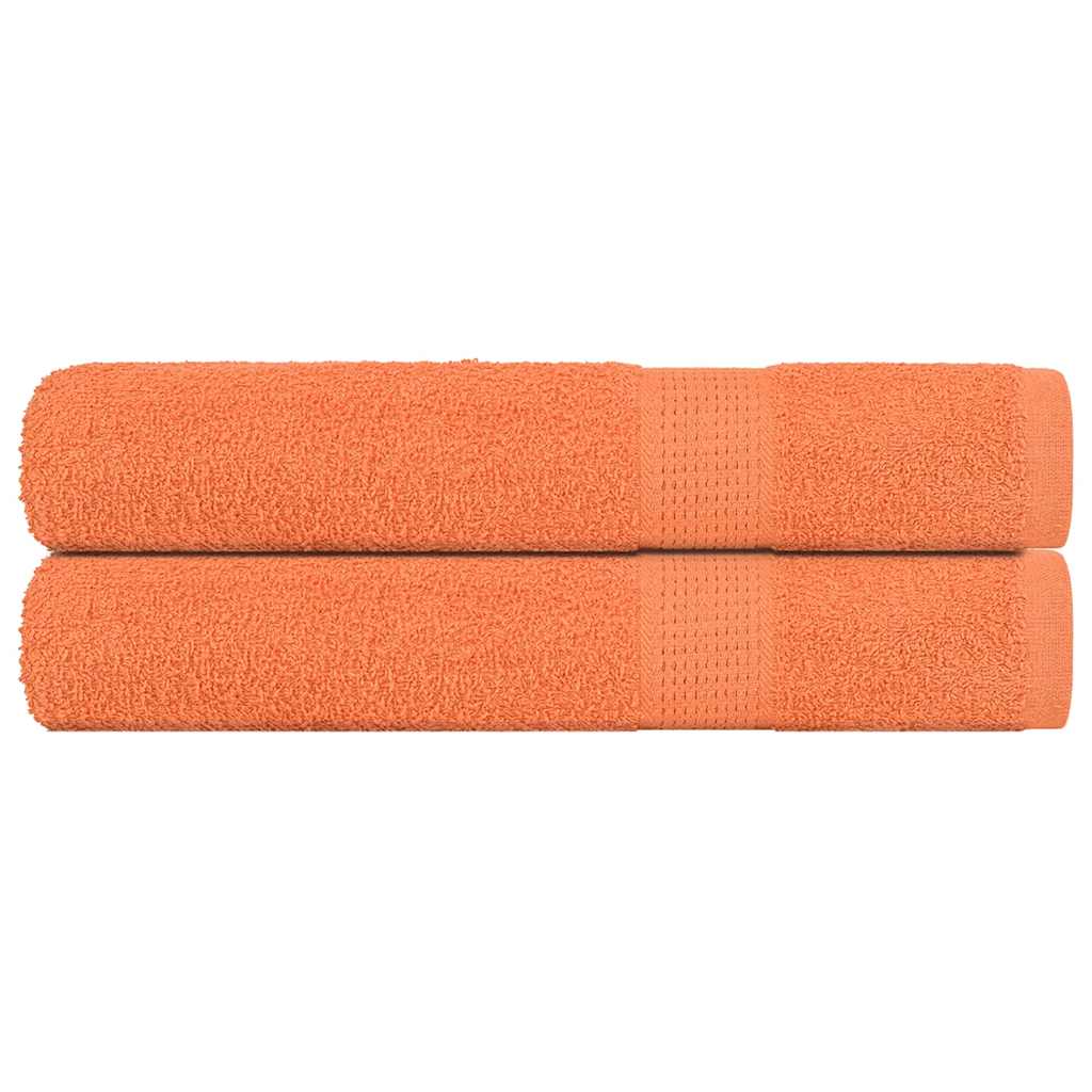 Toallas de sauna FROGN 10 uds azul 80x200 cm 360 g/m²