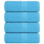 Toallas de baño FROGN 10 uds burdeos 30x30 cm 360 g/m²