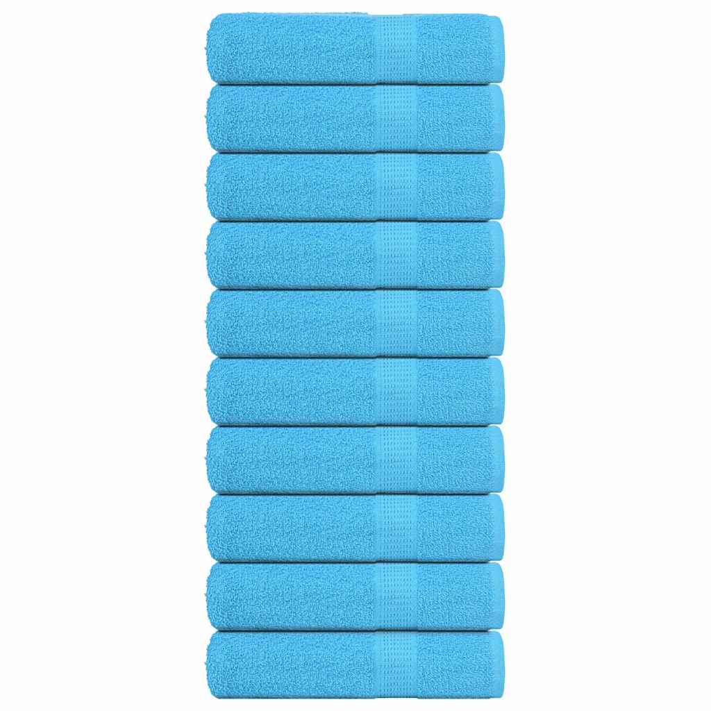 Toallas de baño FROGN 10 uds antracita 100x150 cm 360 g/m²