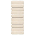 Toallas de baño FROGN 10 uds burdeos 30x30 cm 360 g/m²