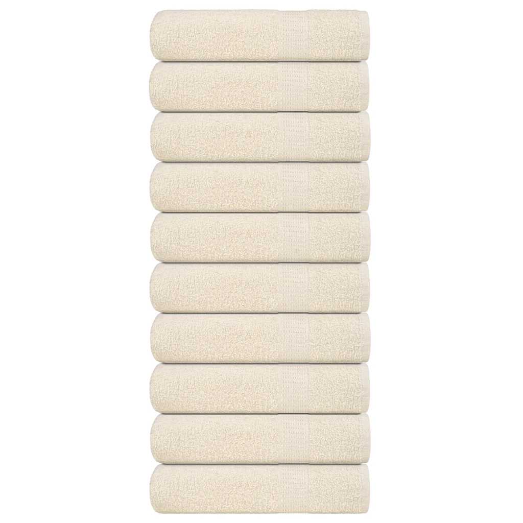 Toallas de mano FROGN 10 uds antracita 50x100 cm 360 g/m²