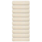 Toallas de mano FROGN 10 uds antracita 50x100 cm 360 g/m²