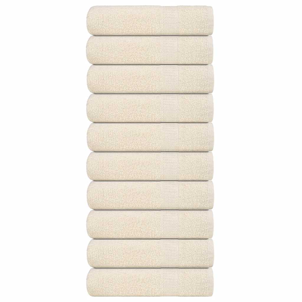 Toallas de baño FROGN 10 uds antracita 100x150 cm 360 g/m²