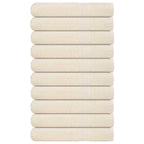 Toallas de sauna FROGN 10 uds azul 80x200 cm 360 g/m²