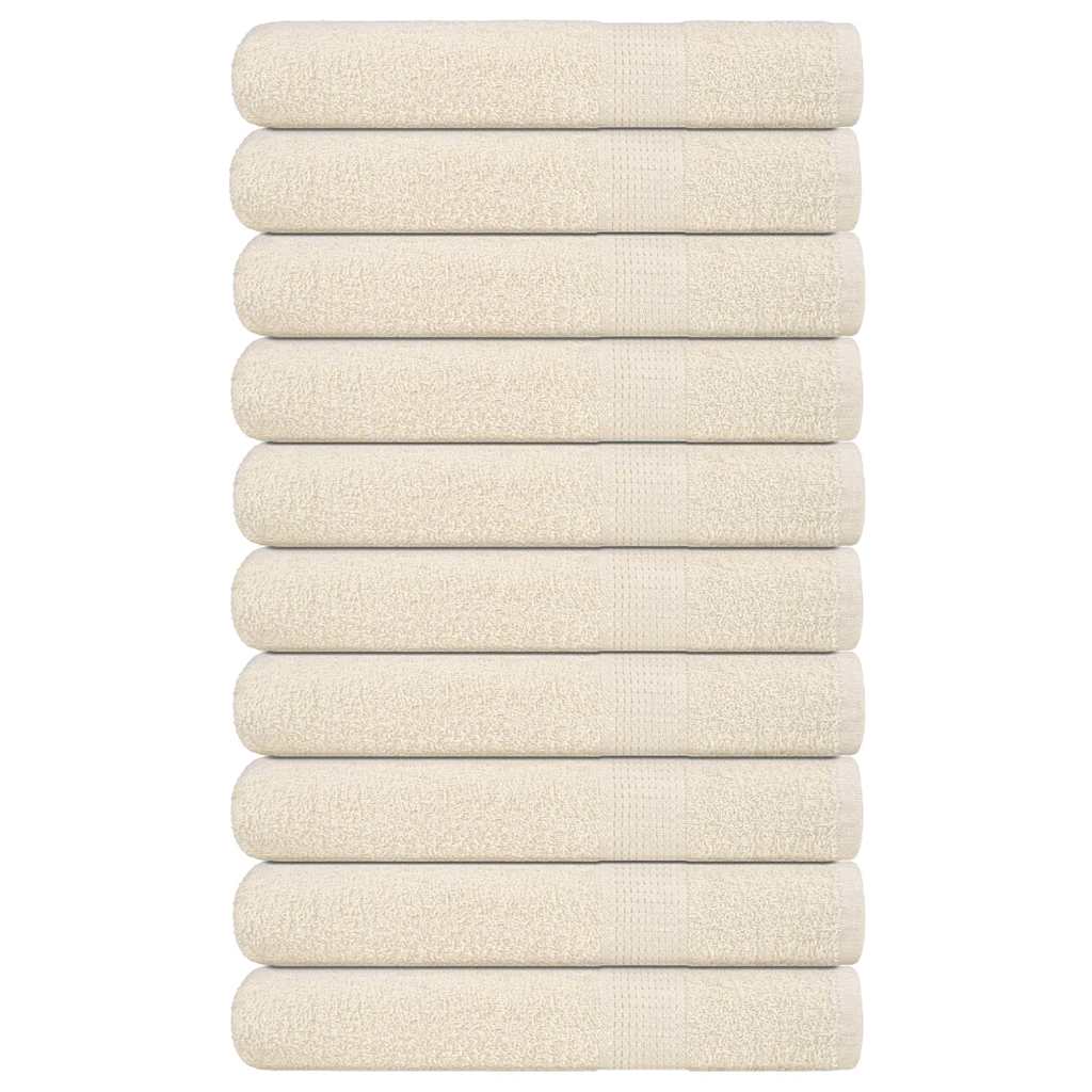 Toallas FROGN 10 uds antracita 100x200 cm 360 g/m²