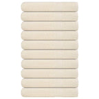 Toallas FROGN 10 uds antracita 100x200 cm 360 g/m²