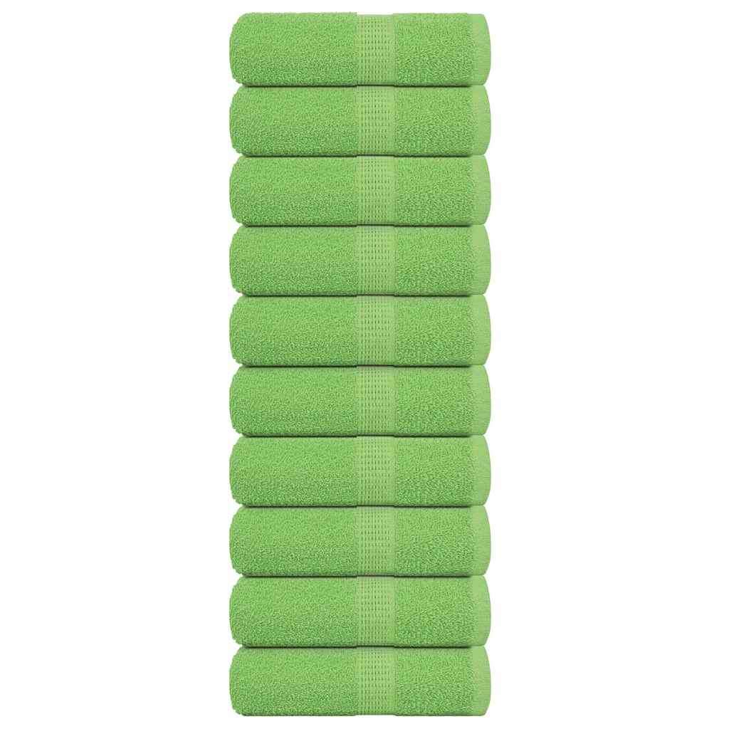 Toallas de baño FROGN 10 uds burdeos 30x30 cm 360 g/m²