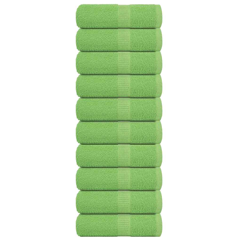 Toallas de invitados FROGN 10 uds azul 30x50 cm 360 g/m²