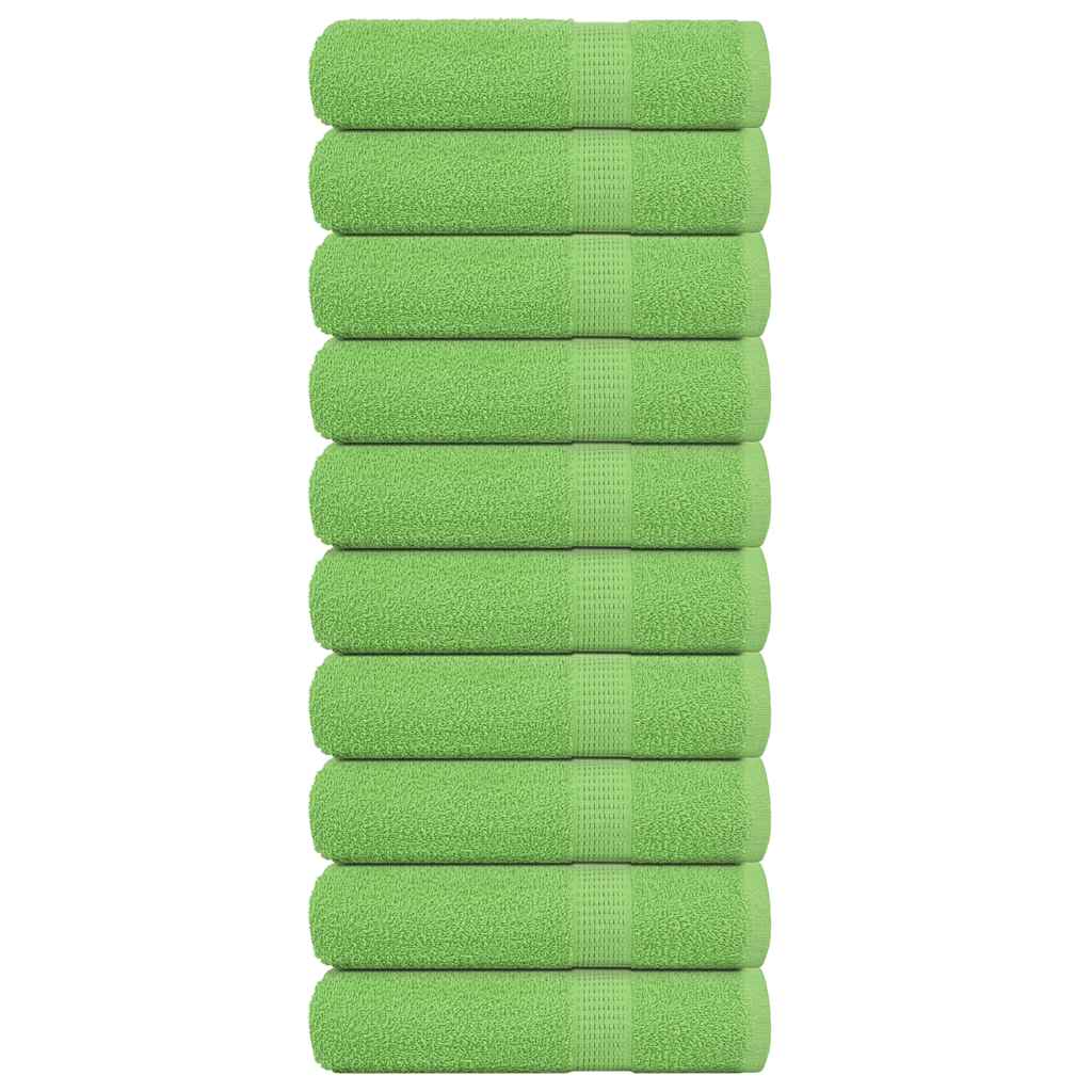 Toallas de baño FROGN 10 uds antracita 100x150 cm 360 g/m²