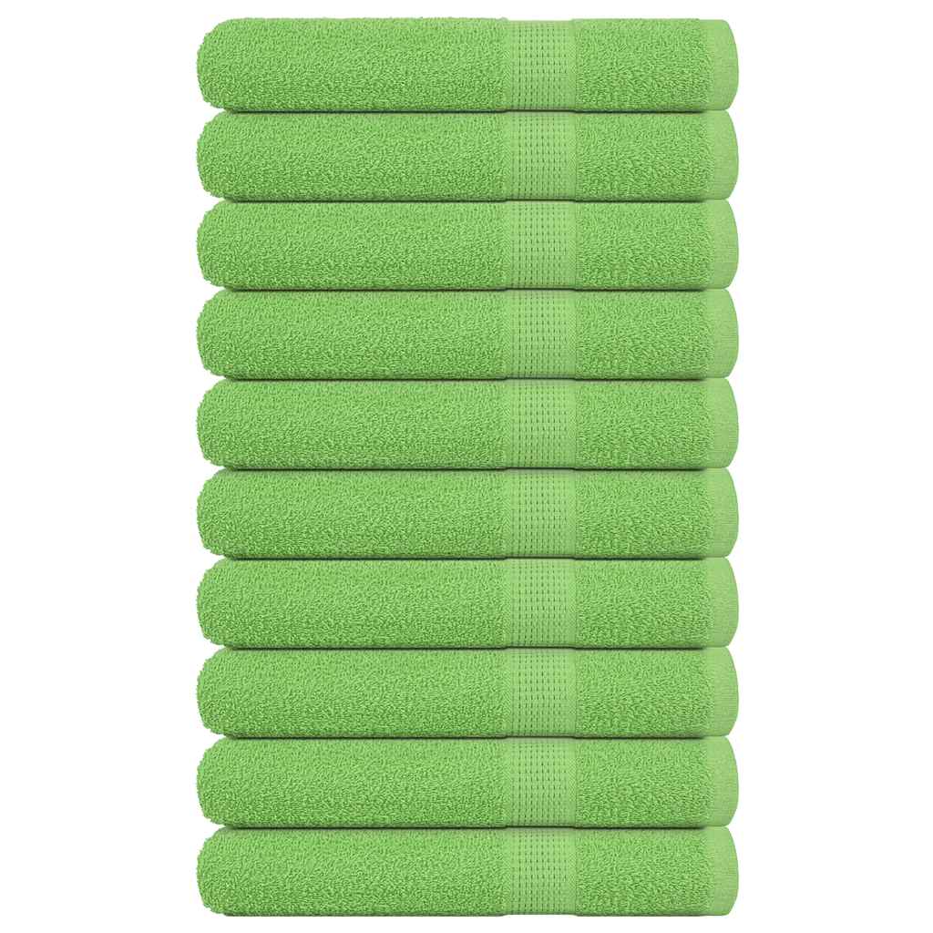Toallas de sauna FROGN 10 uds azul 80x200 cm 360 g/m²
