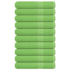 Toallas de sauna FROGN 10 uds azul 80x200 cm 360 g/m²