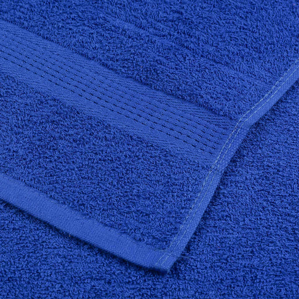 Juego de toallas FROGN 12 piezas azul 360 g/m²