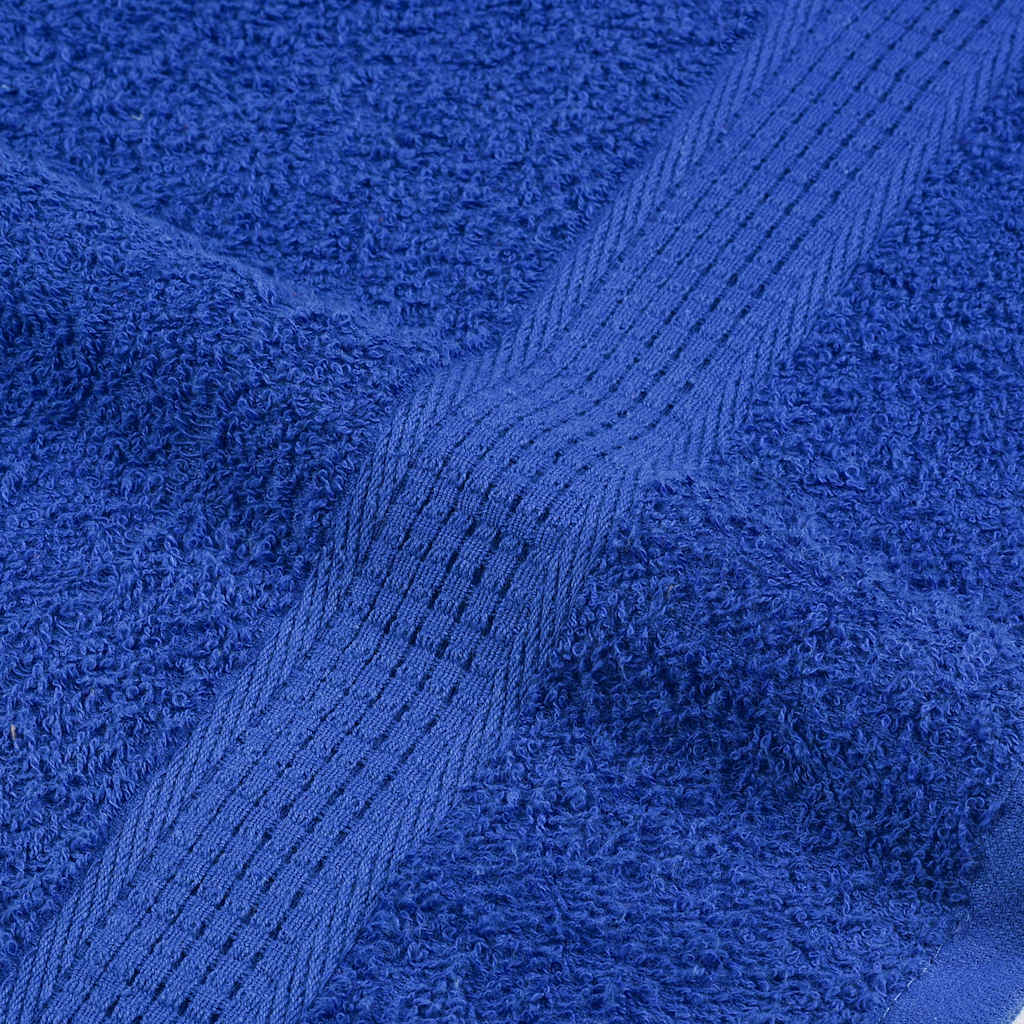 Juego de toallas FROGN 12 piezas azul 360 g/m²