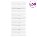 Toallas premium SOLUND 50 uds blanco 15x21 cm 600 gsm