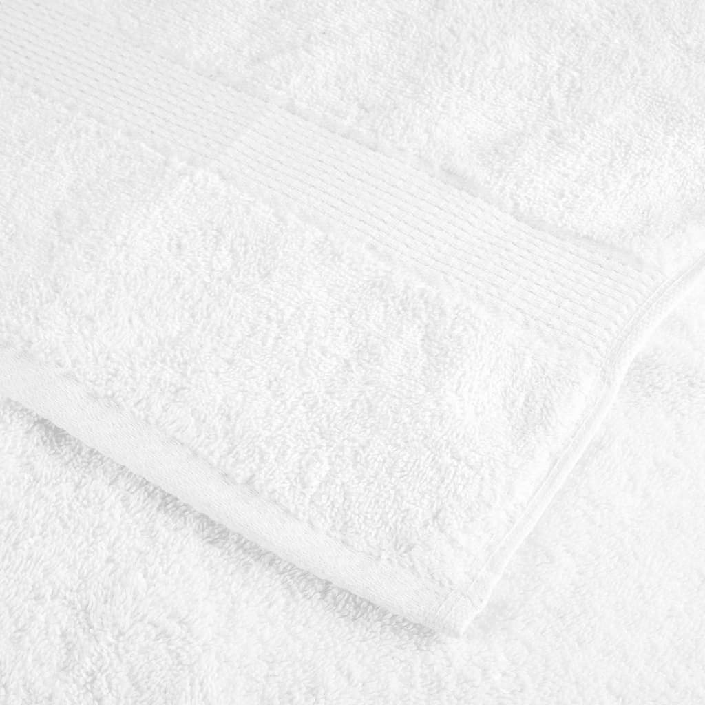 Toallas premium SOLUND 50 uds blanco 15x21 cm 600 gsm