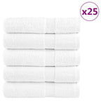 Toallas de ducha FROGN 10 uds blanco 70x140 cm 360 g/m²