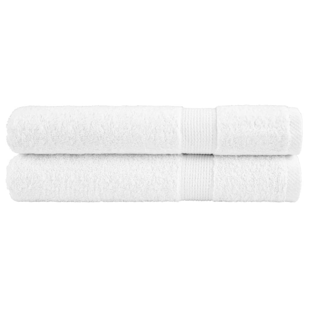 Toallas de sauna FROGN 10 uds azul 80x200 cm 360 g/m²
