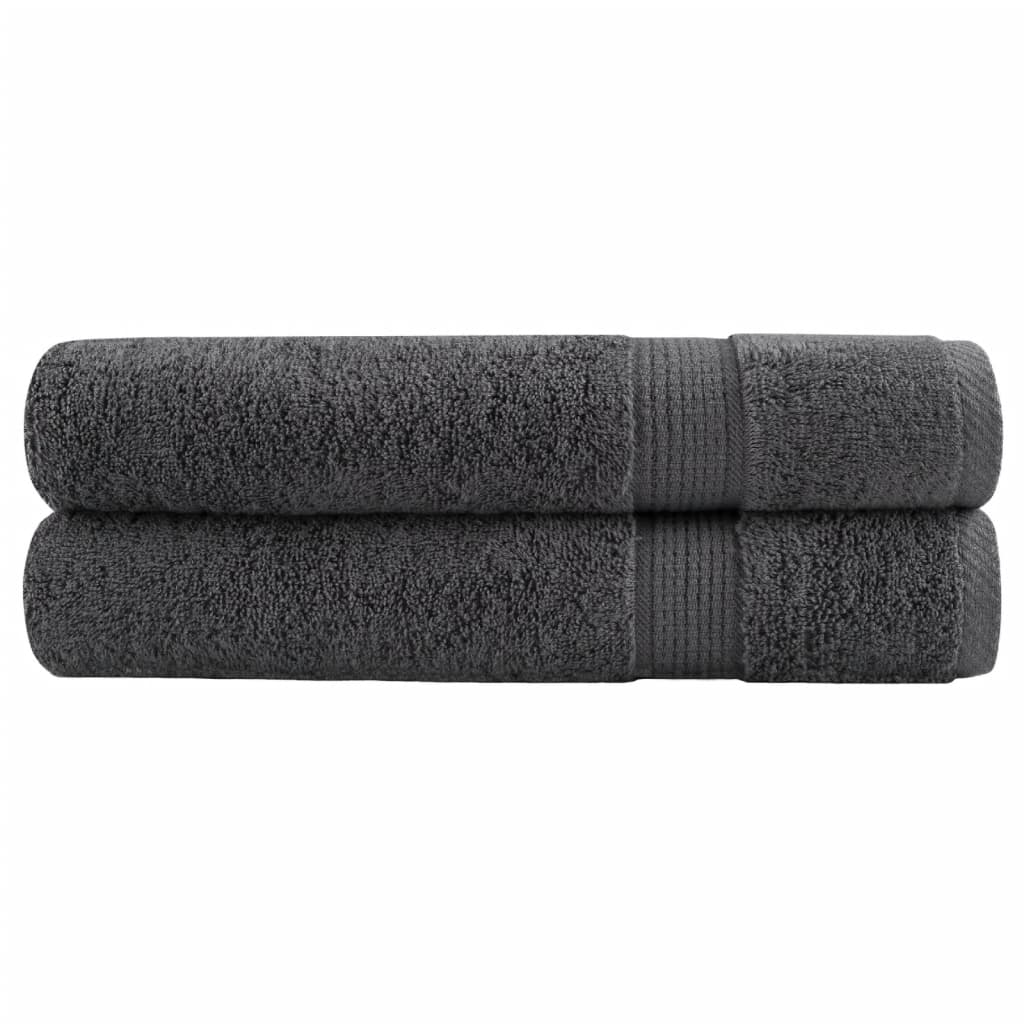 Toallas de sauna FROGN 10 uds azul 80x200 cm 360 g/m²