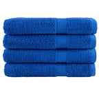 Toallas de sauna FROGN 10 uds azul 80x200 cm 360 g/m²