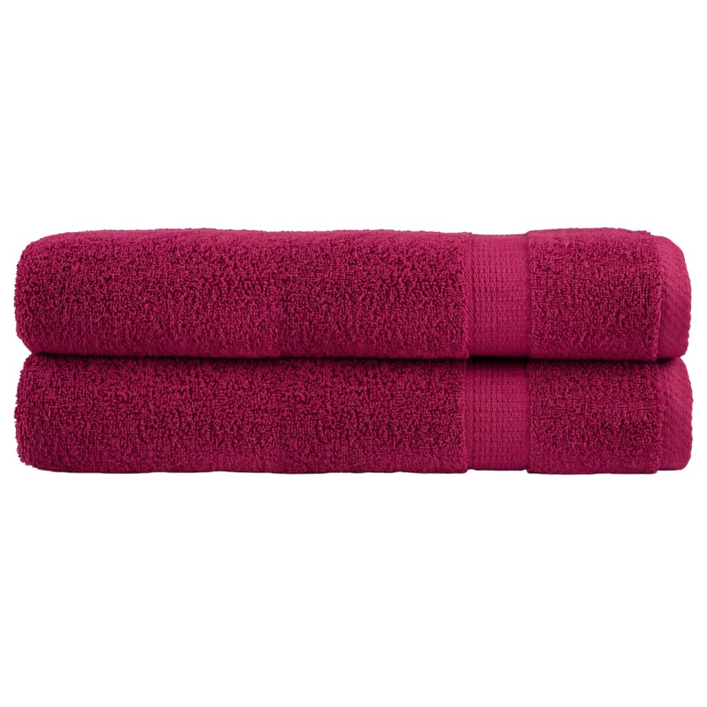 Toallas FROGN 10 uds antracita 100x200 cm 360 g/m²