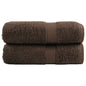 Toalhas de banho premium SOLUND 10 unidades antracite 30x30 cm 600 g/m²