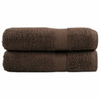 Toallas de mano FROGN 10 uds antracita 50x100 cm 360 g/m²