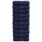 Toalhas de banho premium SOLUND 10 unidades antracite 30x30 cm 600 g/m²