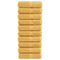 Toalhas de banho premium SOLUND 10 unidades antracite 30x30 cm 600 g/m²