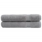 Toallas FROGN 10 uds antracita 100x200 cm 360 g/m²