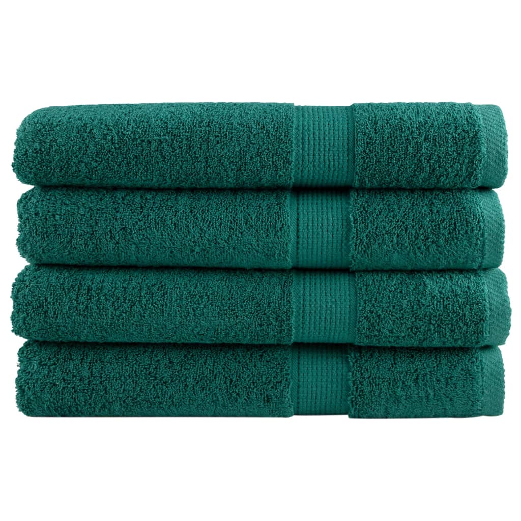 Toallas FROGN 10 uds antracita 100x200 cm 360 g/m²