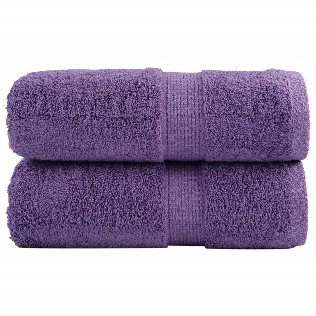 Toallas de baño FROGN 10 uds burdeos 30x30 cm 360 g/m²