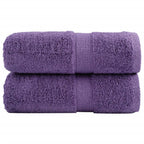 Toallas de baño FROGN 10 uds burdeos 30x30 cm 360 g/m²