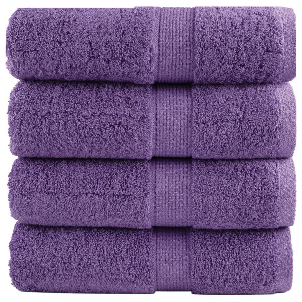 Toallas de baño FROGN 10 uds burdeos 30x30 cm 360 g/m²