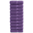 Toallas de baño FROGN 10 uds burdeos 30x30 cm 360 g/m²