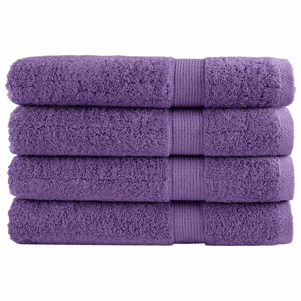 Toallas FROGN 10 uds antracita 100x200 cm 360 g/m²