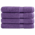 Toallas FROGN 10 uds antracita 100x200 cm 360 g/m²