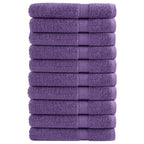 Toallas FROGN 10 uds antracita 100x200 cm 360 g/m²