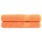 Toallas FROGN 10 uds antracita 100x200 cm 360 g/m²