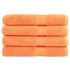 Toallas FROGN 10 uds antracita 100x200 cm 360 g/m²