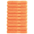Toallas FROGN 10 uds antracita 100x200 cm 360 g/m²
