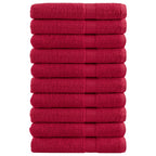 Toallas FROGN 10 uds antracita 100x200 cm 360 g/m²