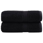 Toallas de baño FROGN 10 uds burdeos 30x30 cm 360 g/m²