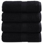 Toallas de baño FROGN 10 uds burdeos 30x30 cm 360 g/m²