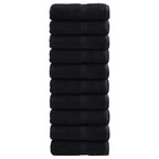 Toallas de baño FROGN 10 uds burdeos 30x30 cm 360 g/m²