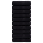 Toallas de mano FROGN 10 uds antracita 50x100 cm 360 g/m²
