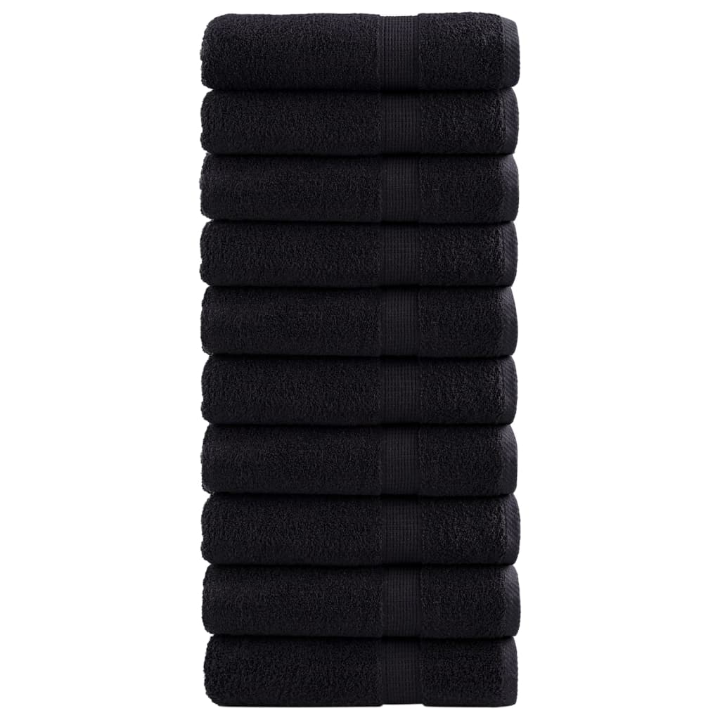 Toallas de ducha FROGN 10 uds blanco 70x140 cm 360 g/m²