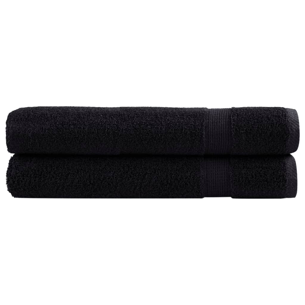 Toallas de sauna FROGN 10 uds azul 80x200 cm 360 g/m²