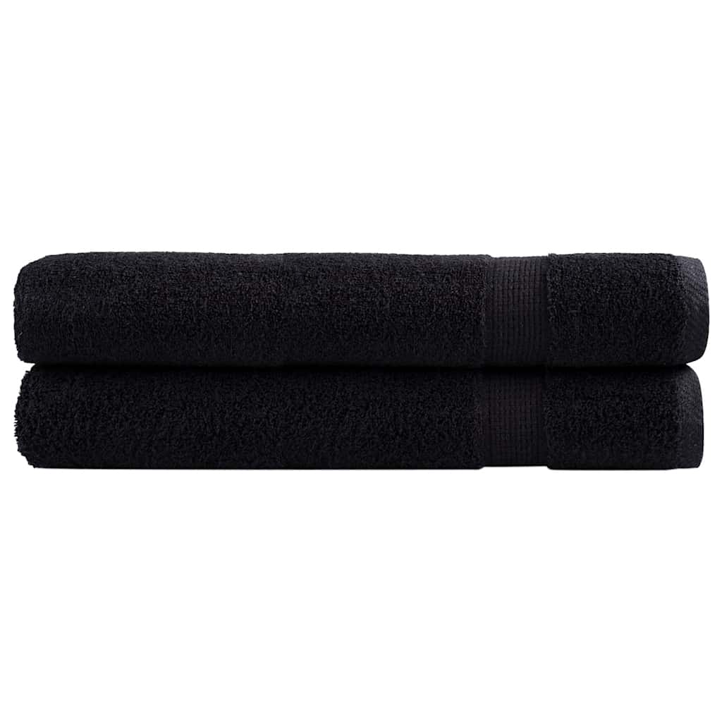 Toallas FROGN 10 uds antracita 100x200 cm 360 g/m²