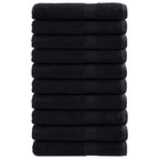 Toallas FROGN 10 uds antracita 100x200 cm 360 g/m²